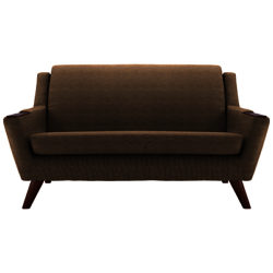 G Plan Vintage The Fifty Five Small Sofa Tonic Brown